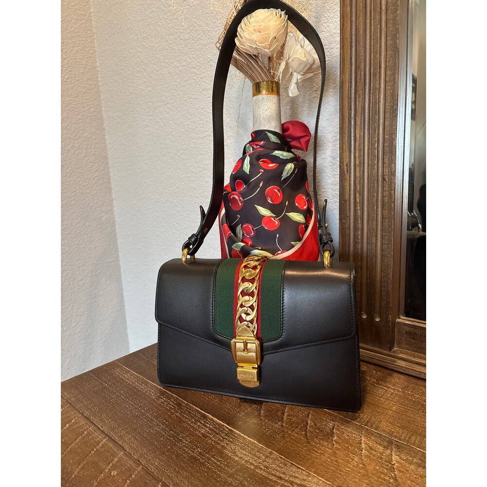 Gucci Sylvie Web shoulder‎ bag